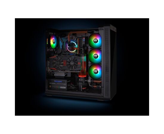 Кулер до корпусу ThermalTake Pure Plus RGB 12 Radiator Fan TT Premium Edition 3Pack/Fan/120 (CL-F063-PL12SW-A), зображення 10 Кулер до корпусу ThermalTake Pure Plus RGB 12 Radiator Fan TT Premium Edition 3Pack/Fan/120 (CL-F063-PL12SW-A), зображення 10