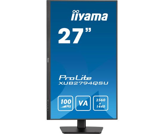Монітор iiyama XUB2794QSU-B6, зображення 2 Монітор iiyama XUB2794QSU-B6, зображення 2