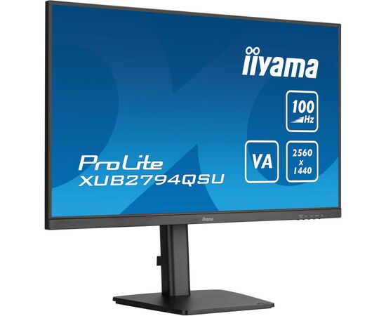 Монітор iiyama XUB2794QSU-B6, зображення 4 Монітор iiyama XUB2794QSU-B6, зображення 4