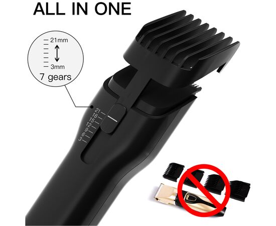 Машинка для стрижки Xiaomi BOOST SET Black, изображение 5 Машинка для стрижки Xiaomi BOOST SET Black, изображение 5