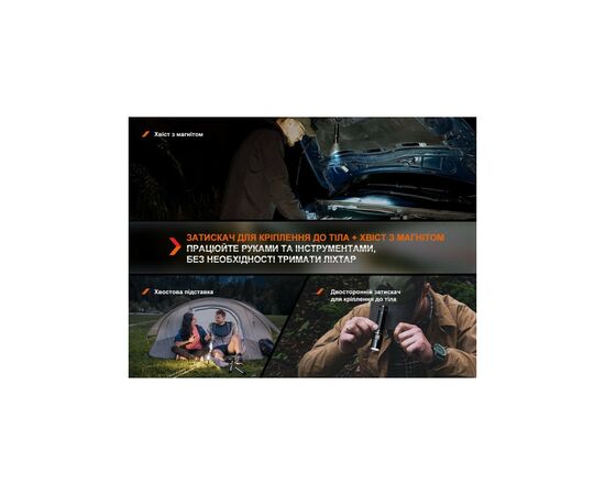 Фонарь Fenix E28R V2.0 (E28RV20), изображение 9 Фонарь Fenix E28R V2.0 (E28RV20), изображение 9