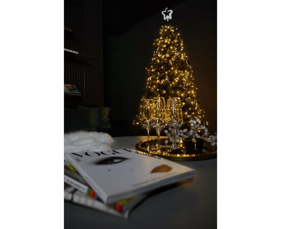 Гирлянда Twinkly Smart LED Strings AWW 400, BT + WiFi, Gen II, IP44, кабель ч (TWS400GOP-BEU), изображение 12 Гирлянда Twinkly Smart LED Strings AWW 400, BT + WiFi, Gen II, IP44, кабель ч (TWS400GOP-BEU), изображение 12