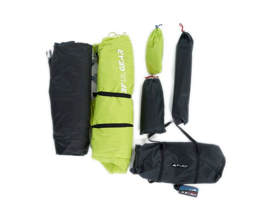 Палатка 3F Ul Gear Floating Cloud 2 15D 3 Season Green (215D3S), изображение 11 Палатка 3F Ul Gear Floating Cloud 2 15D 3 Season Green (215D3S), изображение 11