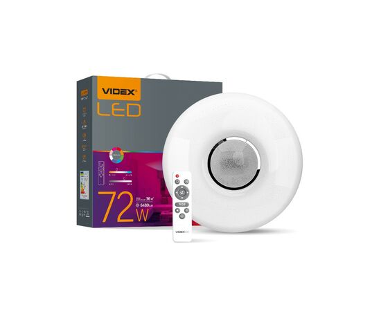 Светильник Videx LED RGB RING 72W (VL-CLS1859-72RGB), изображение 2 Светильник Videx LED RGB RING 72W (VL-CLS1859-72RGB), изображение 2