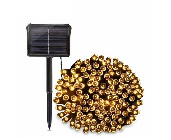 Гирлянда ColorWay на солн. батарее 10м 100Led (IP65) теплый (CW-GO-100L10SBWW), изображение 4 Гирлянда ColorWay на солн. батарее 10м 100Led (IP65) теплый (CW-GO-100L10SBWW), изображение 4