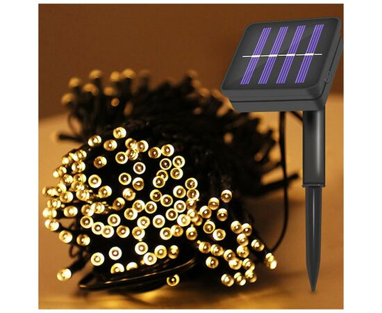 Гирлянда ColorWay на солн. батарее 10м 100Led (IP65) теплый (CW-GO-100L10SBWW), изображение 7 Гирлянда ColorWay на солн. батарее 10м 100Led (IP65) теплый (CW-GO-100L10SBWW), изображение 7