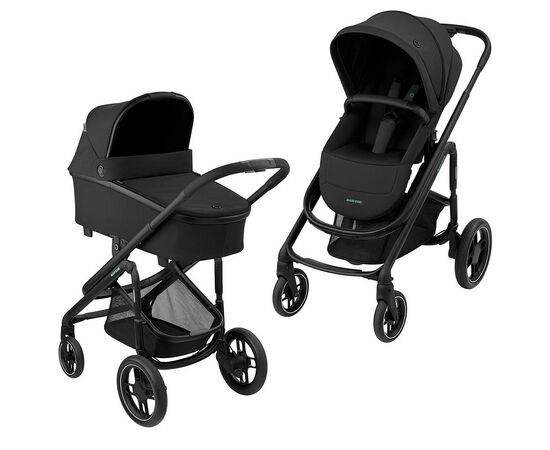 Коляска Maxi-Cosi 2 в 1 Plaza Plus Essential Black (1919672110)