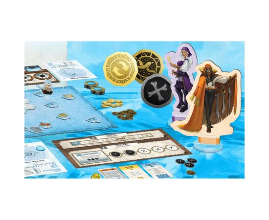 Настольная игра Geekach Games Забытые моря (Forgotten Waters) (GKCH009UM), изображение 3 Настольная игра Geekach Games Забытые моря (Forgotten Waters) (GKCH009UM), изображение 3