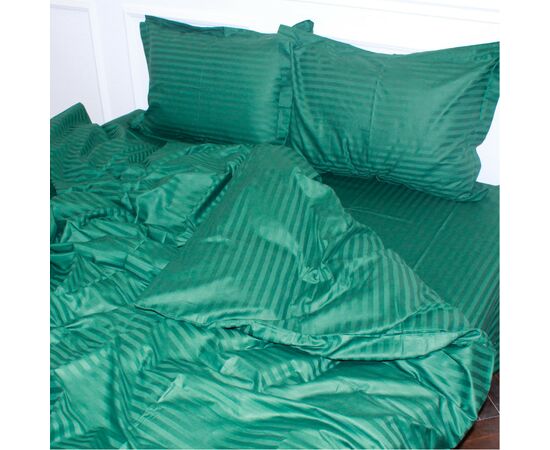 Постельное белье MirSon SatinStripe 30-0017Green 110х140 Детский (2200005246269), изображение 2