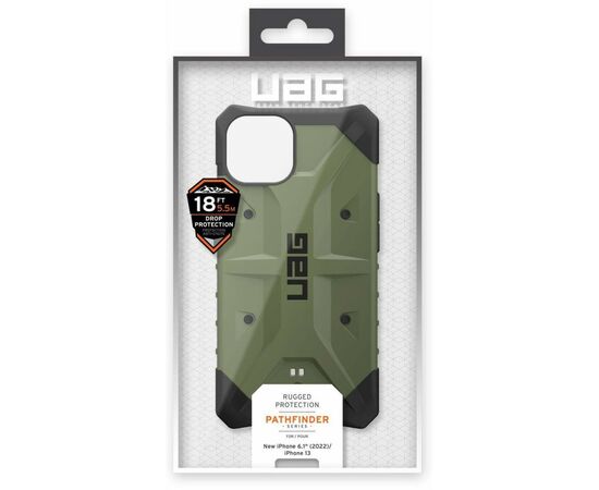 Чехол для моб. телефона Uag Apple iPhone 14 Pathfinder, Olive (114060117272), изображение 12