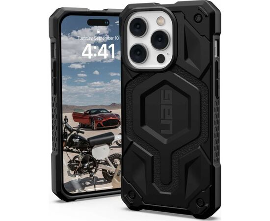 Чехол для моб. телефона Uag Apple iPhone 14 Pro Monarch Pro Magsafe, Black (114030114040), изображение 11