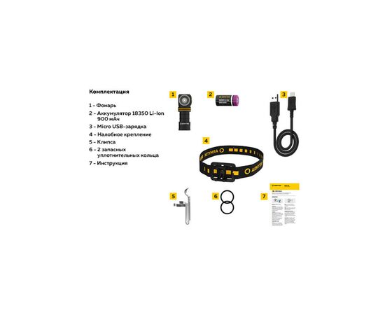 Фонарь Armytek ELF C1 Micro-USB Warm (F05002W), изображение 11 Фонарь Armytek ELF C1 Micro-USB Warm (F05002W), изображение 11