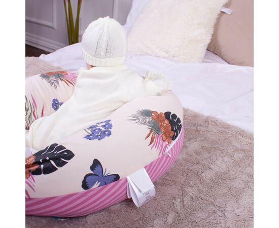 Подушка MirSon для беременных и кормления №8315 Print Line 20-0001 Bella Бязь 30х170х20 см (2200006200406), изображение 8