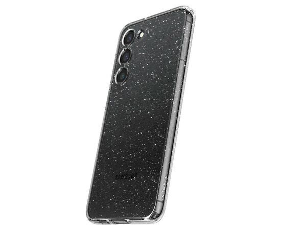 Чехол для моб. телефона Spigen Samsung Galaxy S23 Liquid Crystal Glitter, Crystal Quartz (ACS05710), изображение 10 Чехол для моб. телефона Spigen Samsung Galaxy S23 Liquid Crystal Glitter, Crystal Quartz (ACS05710), изображение 10