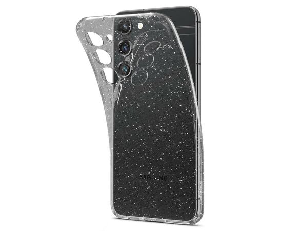 Чехол для моб. телефона Spigen Samsung Galaxy S23 Liquid Crystal Glitter, Crystal Quartz (ACS05710), изображение 12 Чехол для моб. телефона Spigen Samsung Galaxy S23 Liquid Crystal Glitter, Crystal Quartz (ACS05710), изображение 12
