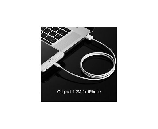 Дата кабель USB 2.0 AM to Lightning 1.8m 2.1A MFI White Choetech (IP0027-WH), изображение 11 Дата кабель USB 2.0 AM to Lightning 1.8m 2.1A MFI White Choetech (IP0027-WH), изображение 11