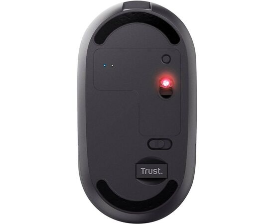 Мышка Trust Puck Wireless/Bluetooth Silent Black (24059), зображення 5 Мышка Trust Puck Wireless/Bluetooth Silent Black (24059), зображення 5