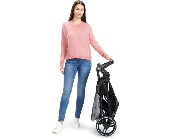 Коляска Kinderkraft Trig 2 Grey (KSTRIG02GRY0000) (5902533915552), изображение 10 Коляска Kinderkraft Trig 2 Grey (KSTRIG02GRY0000) (5902533915552), изображение 10