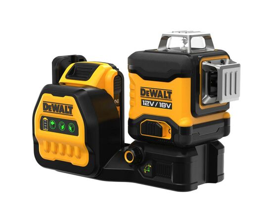Лазерний нівелір DeWALT лінійний 10.8/12/18В XR Li-Ion, зелений промінь, 1x2Ah 18V, TSTAK (DCE089D1G18)