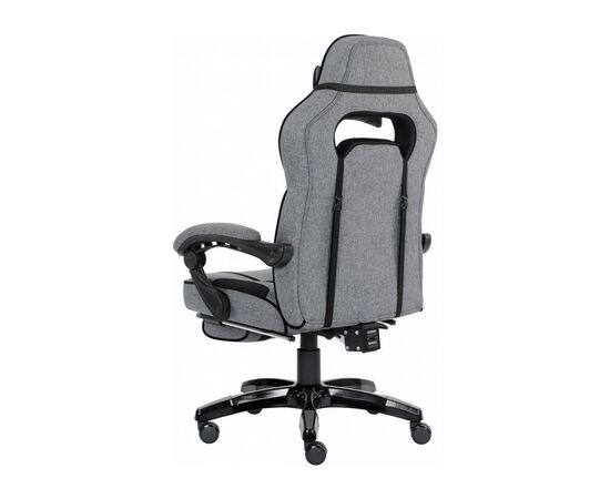 Кресло игровое GT Racer X-2749-1 Gray/Black Suede (X-2749-1 Fabric Gray/Black Suede), изображение 4 Кресло игровое GT Racer X-2749-1 Gray/Black Suede (X-2749-1 Fabric Gray/Black Suede), изображение 4