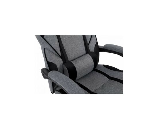Кресло игровое GT Racer X-2749-1 Gray/Black Suede (X-2749-1 Fabric Gray/Black Suede), изображение 7 Кресло игровое GT Racer X-2749-1 Gray/Black Suede (X-2749-1 Fabric Gray/Black Suede), изображение 7