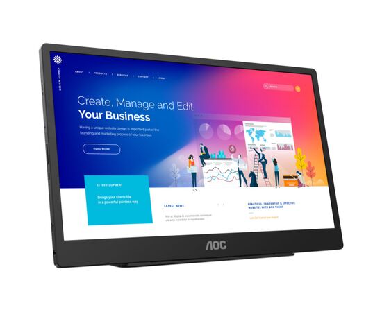 Монітор AOC 16T2, зображення 2 Монітор AOC 16T2, зображення 2