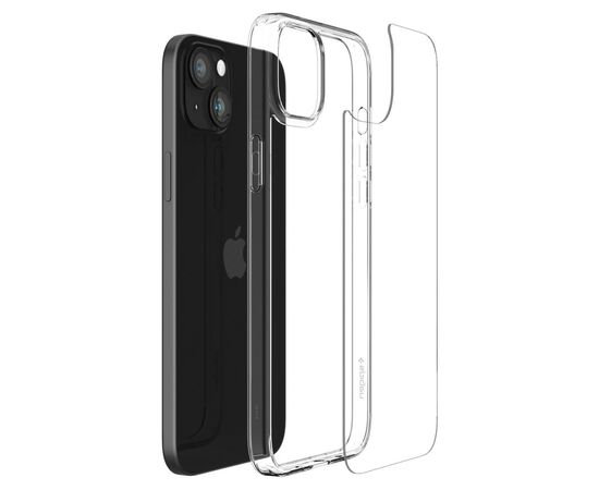 Чехол для мобильного телефона Spigen Apple iPhone 15 Air Skin Hybrid Crystal Clear (ACS06785), изображение 9
