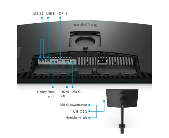 Монитор BenQ PD2706UA, изображение 11 Монитор BenQ PD2706UA, изображение 11