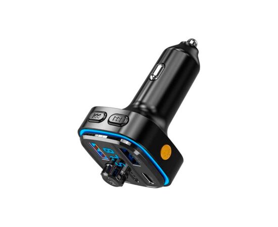 FM модулятор XO BCC08 автомобільний зарядний пристрій MP3/PD/2USB/3,1A Чорни (XO-BCC08), изображение 3 FM модулятор XO BCC08 автомобільний зарядний пристрій MP3/PD/2USB/3,1A Чорни (XO-BCC08), изображение 3