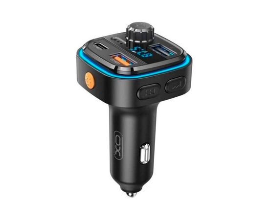 FM модулятор XO BCC08 автомобільний зарядний пристрій MP3/PD/2USB/3,1A Чорни (XO-BCC08), изображение 5 FM модулятор XO BCC08 автомобільний зарядний пристрій MP3/PD/2USB/3,1A Чорни (XO-BCC08), изображение 5