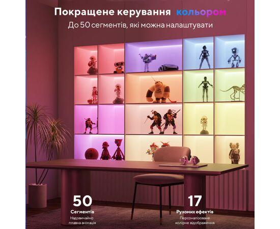 Светодиодная лента Govee LED Strip Lights 5м Білий (H61E13D1), изображение 8 Светодиодная лента Govee LED Strip Lights 5м Білий (H61E13D1), изображение 8