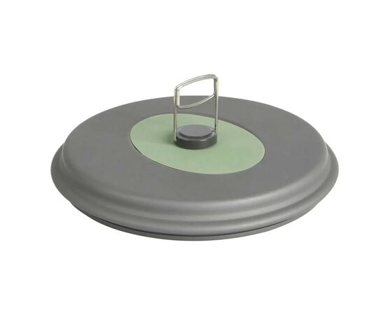 Набор туристической посуды Bo-Camp Explorer XL Hard Anodized 4 предмети Сірий/Зелений (2200249), изображение 4 Набор туристической посуды Bo-Camp Explorer XL Hard Anodized 4 предмети Сірий/Зелений (2200249), изображение 4