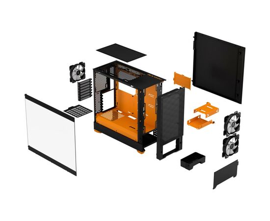 Корпус Fractal Design Pop Air RGB Orange Core TG (FD-C-POR1A-05), изображение 12