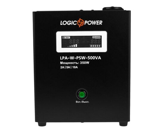 Источник бесперебойного питания LogicPower LPA- W - PSW-500VA, 2A/5А/10А (7145), изображение 2