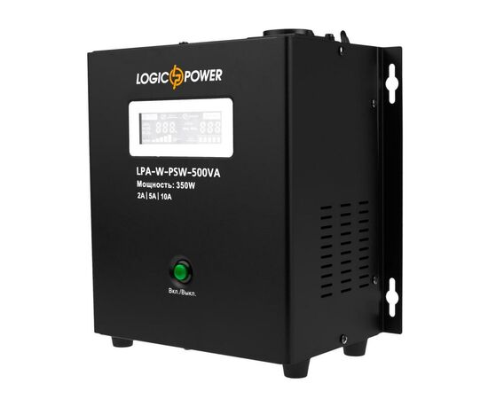 Источник бесперебойного питания LogicPower LPA- W - PSW-500VA, 2A/5А/10А (7145), изображение 3