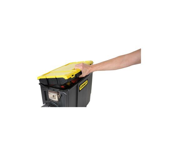Ящик для инструментов Stanley Mobile WorkCenter 3 in 1 с колесами (1-70-326), изображение 9 Ящик для инструментов Stanley Mobile WorkCenter 3 in 1 с колесами (1-70-326), изображение 9