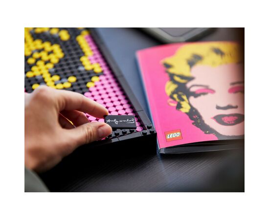 Конструктор LEGO Art Мэрилин Монро Энди Уорхола 3332 детали (31197), изображение 10 Конструктор LEGO Art Мэрилин Монро Энди Уорхола 3332 детали (31197), изображение 10