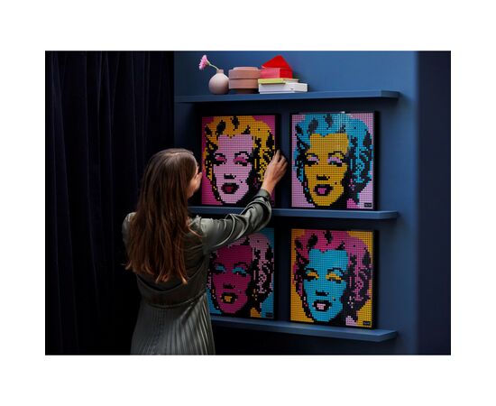Конструктор LEGO Art Мэрилин Монро Энди Уорхола 3332 детали (31197), изображение 12 Конструктор LEGO Art Мэрилин Монро Энди Уорхола 3332 детали (31197), изображение 12