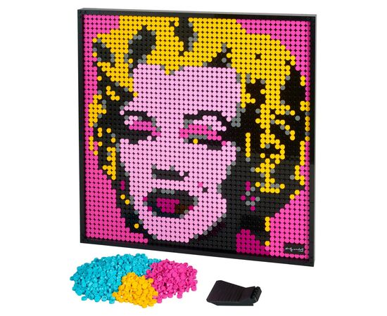 Конструктор LEGO Art Мэрилин Монро Энди Уорхола 3332 детали (31197), изображение 2 Конструктор LEGO Art Мэрилин Монро Энди Уорхола 3332 детали (31197), изображение 2