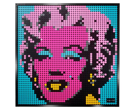 Конструктор LEGO Art Мэрилин Монро Энди Уорхола 3332 детали (31197), изображение 3 Конструктор LEGO Art Мэрилин Монро Энди Уорхола 3332 детали (31197), изображение 3