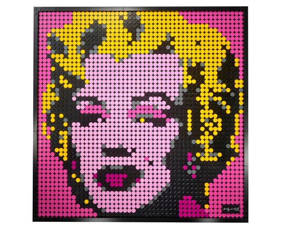 Конструктор LEGO Art Мэрилин Монро Энди Уорхола 3332 детали (31197), изображение 4 Конструктор LEGO Art Мэрилин Монро Энди Уорхола 3332 детали (31197), изображение 4