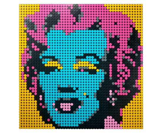 Конструктор LEGO Art Мэрилин Монро Энди Уорхола 3332 детали (31197), изображение 5 Конструктор LEGO Art Мэрилин Монро Энди Уорхола 3332 детали (31197), изображение 5