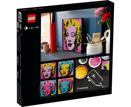 Конструктор LEGO Art Мэрилин Монро Энди Уорхола 3332 детали (31197), изображение 9 Конструктор LEGO Art Мэрилин Монро Энди Уорхола 3332 детали (31197), изображение 9
