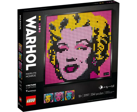 Конструктор LEGO Art Мэрилин Монро Энди Уорхола 3332 детали (31197)