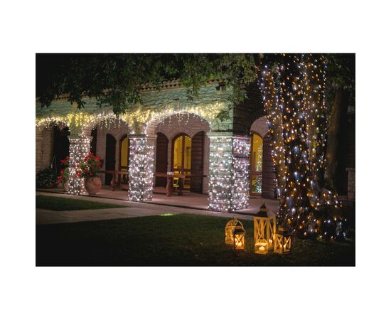 Гирлянда Twinkly Smart LED Strings RGB 400, BT + WiFi, Gen II, IP44 кабель че (TWS400STP-BEU), изображение 8 Гирлянда Twinkly Smart LED Strings RGB 400, BT + WiFi, Gen II, IP44 кабель че (TWS400STP-BEU), изображение 8