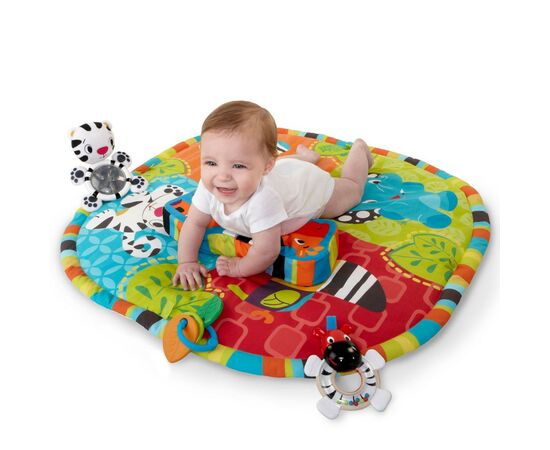 Детский коврик Baby Einstein Spots & Stripes Safari (9167), изображение 2 Детский коврик Baby Einstein Spots & Stripes Safari (9167), изображение 2