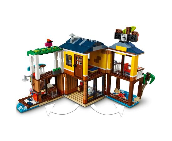 Конструктор LEGO Creator Пляжный домик серферов 564 детали (31118), изображение 11 Конструктор LEGO Creator Пляжный домик серферов 564 детали (31118), изображение 11