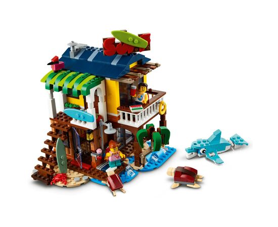 Конструктор LEGO Creator Пляжный домик серферов 564 детали (31118), изображение 9 Конструктор LEGO Creator Пляжный домик серферов 564 детали (31118), изображение 9