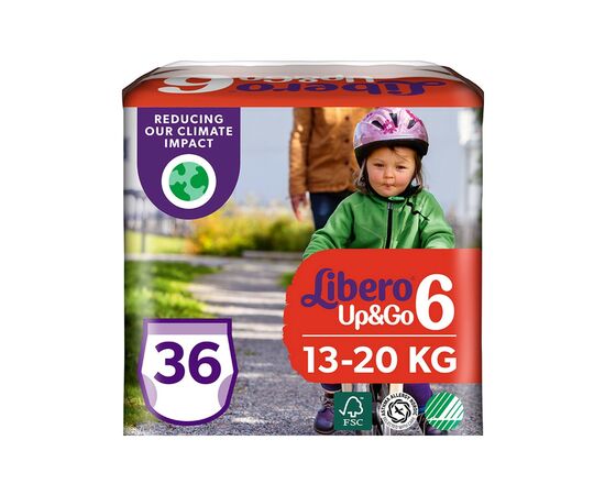 Подгузник Libero UpGo 6 13-20 кг 36 шт (7322541090344)
