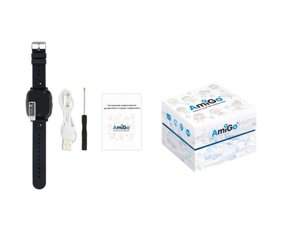 Смарт-часы Amigo GO001 iP67 Black, изображение 11 Смарт-часы Amigo GO001 iP67 Black, изображение 11